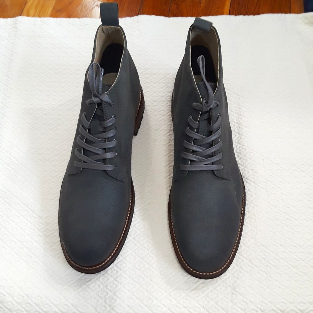 Banana Republic Arley Charcoal Grey Suede Boot